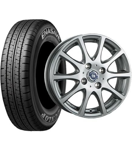 Amazon | ダンロップ EC202 LTD 155/65R14 75S (タイヤ）(ホイール